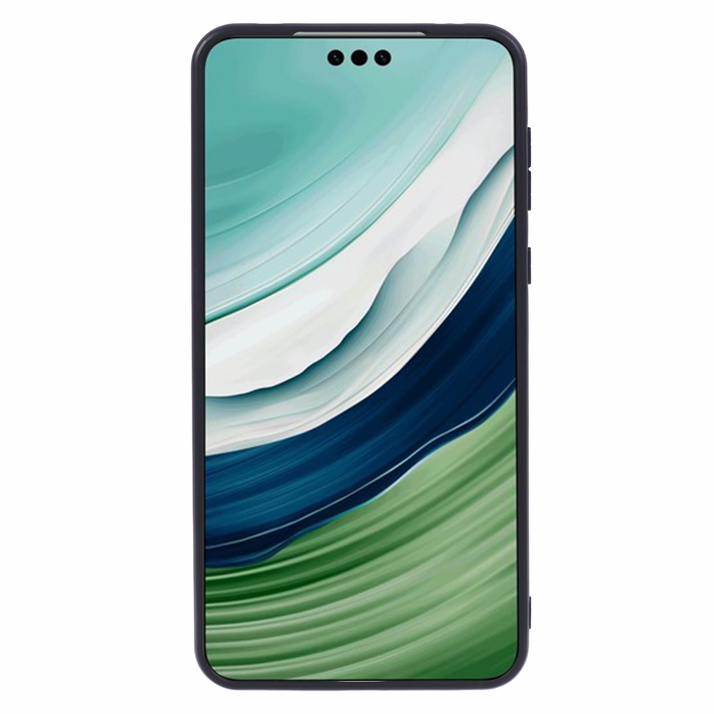 For Huawei Mate 60 Pro Case PC TPU Cell Phone Cover Litchi Texture Back Shell
