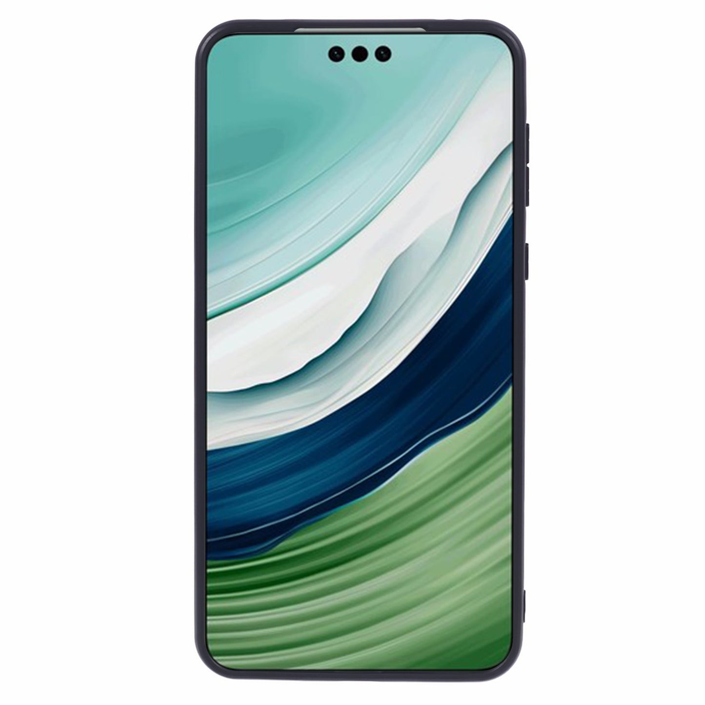 For Huawei Mate 60 Pro Case PC TPU Cell Phone Cover Litchi Texture Back Shell