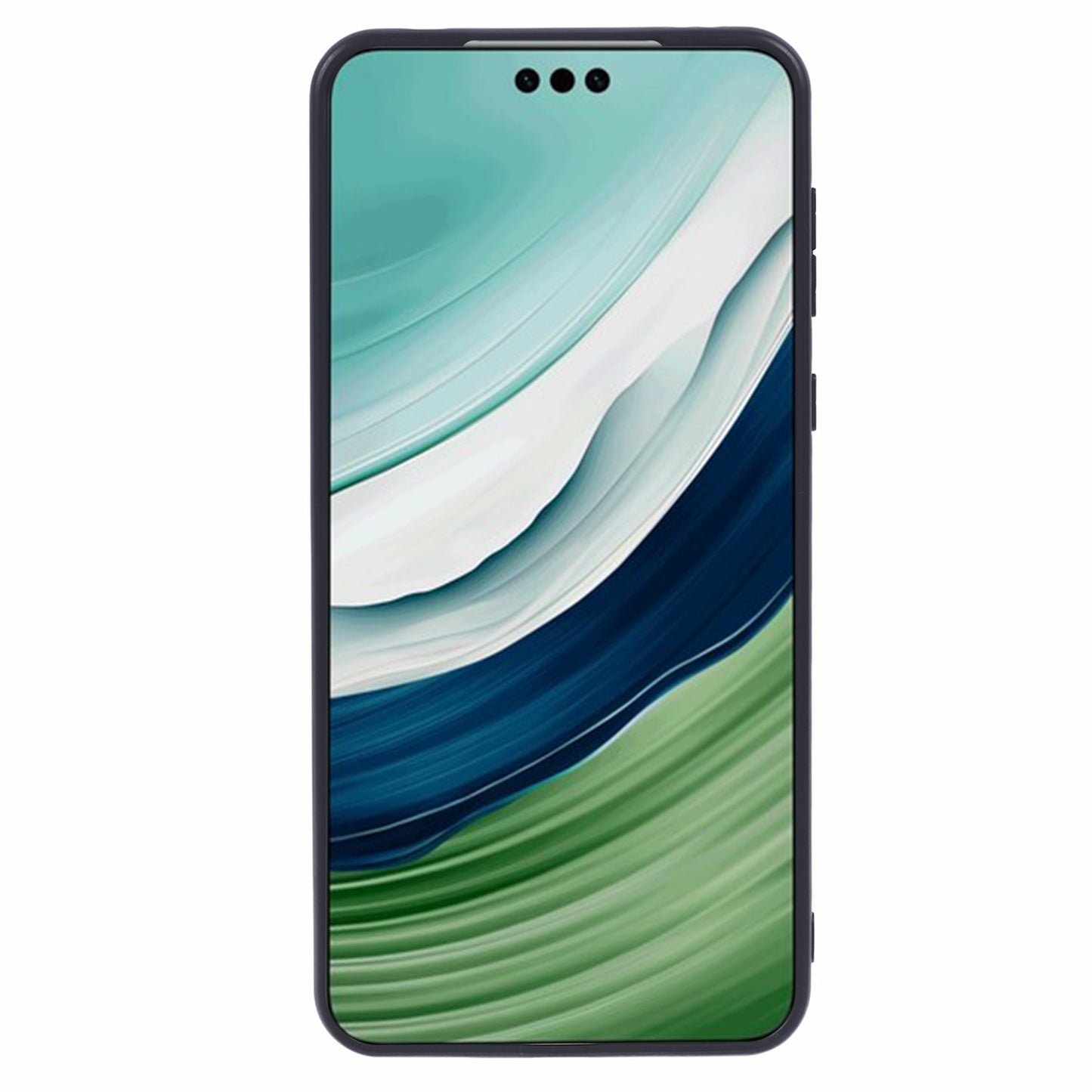 For Huawei Mate 60 Pro Case PC TPU Cell Phone Cover Litchi Texture Back Shell