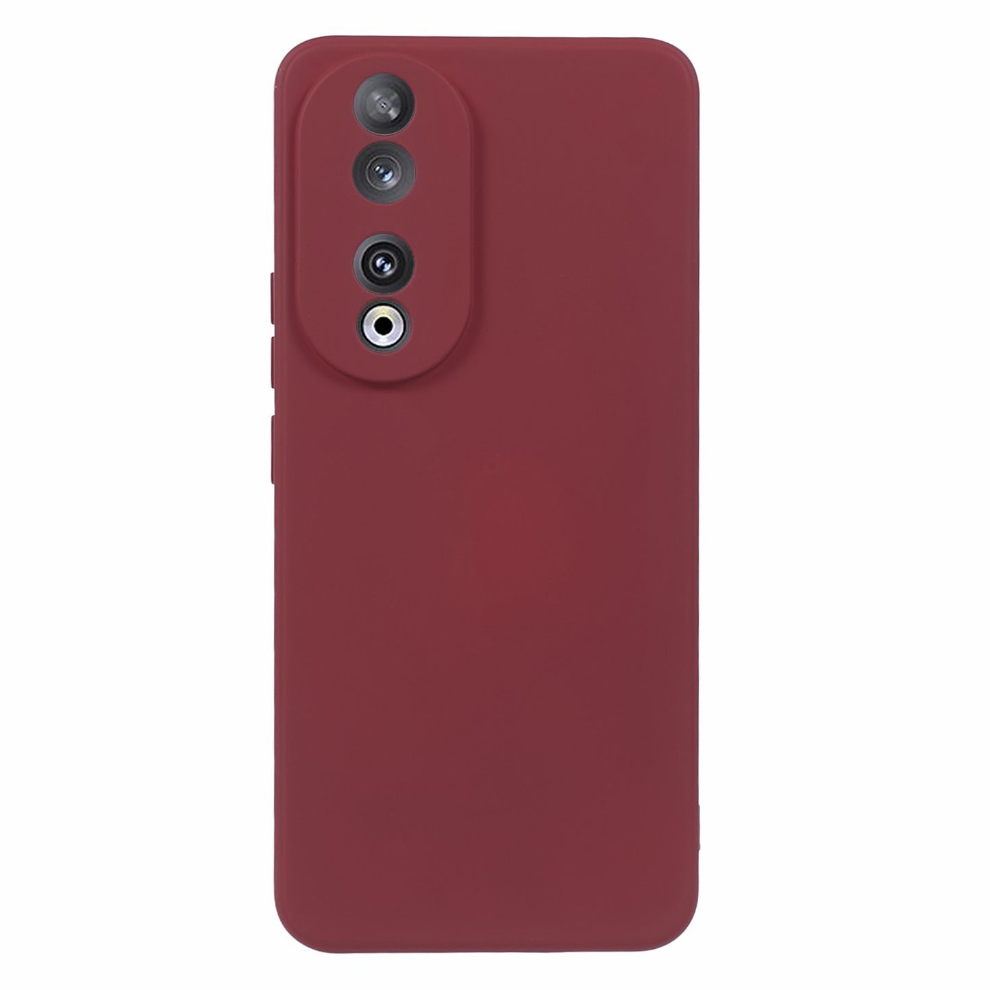 For Honor 90 Pro Case Fiber Lining Rubberized TPU Anti-Slip Phone Cover