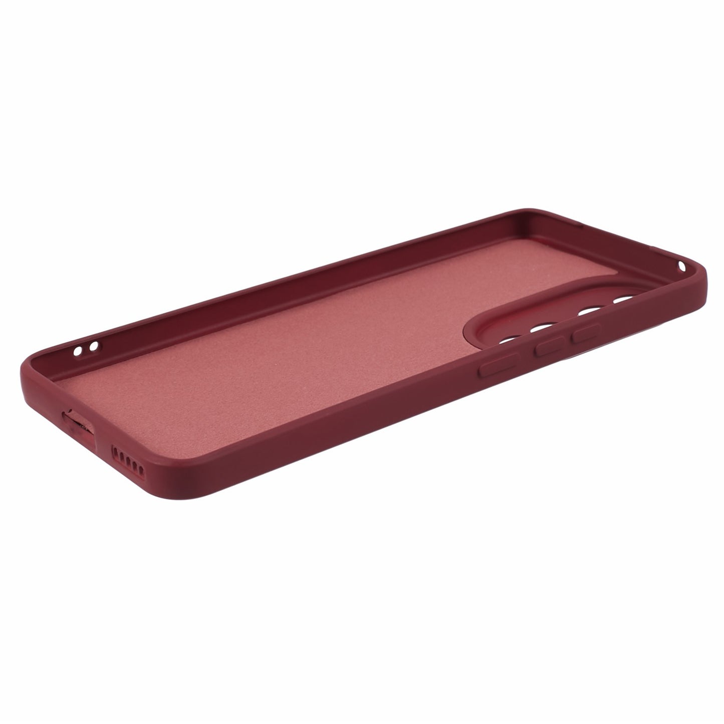 For Honor 90 Pro Case Fiber Lining Rubberized TPU Anti-Slip Phone Cover