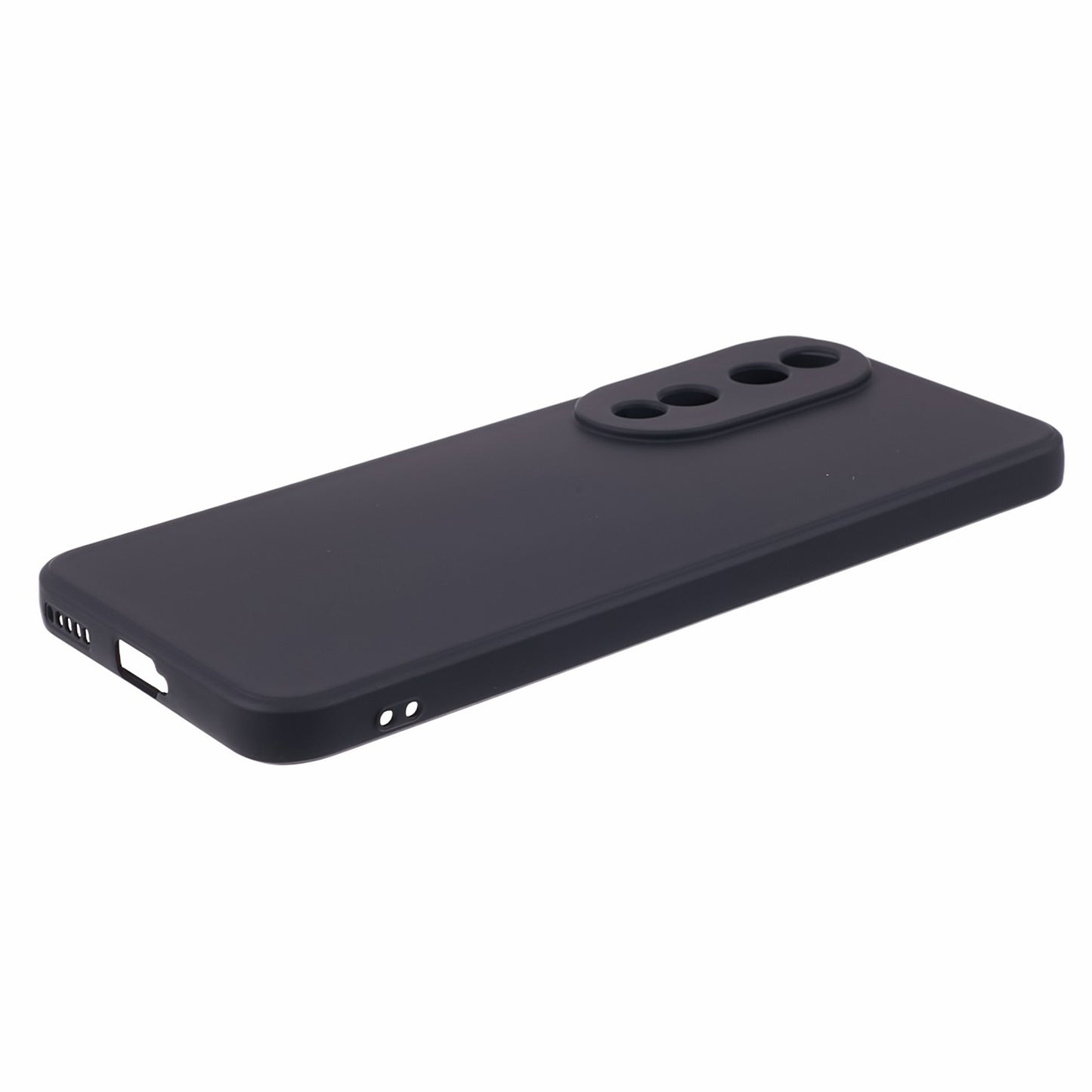 For Honor 90 Pro Case Fiber Lining Rubberized TPU Anti-Slip Phone Cover