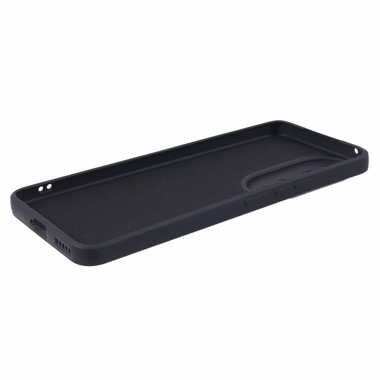 For Honor 90 Pro Case Fiber Lining Rubberized TPU Anti-Slip Phone Cover