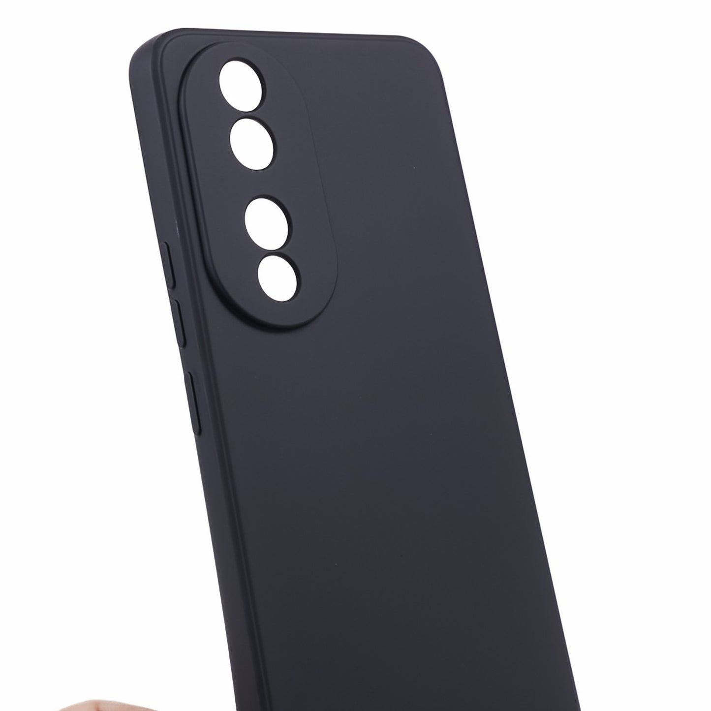 For Honor 90 Pro Case Fiber Lining Rubberized TPU Anti-Slip Phone Cover