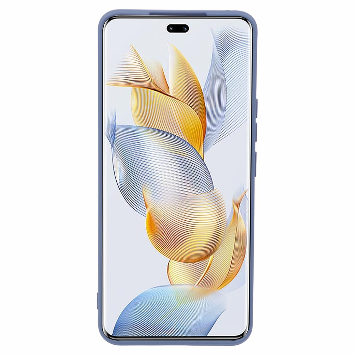 For Honor 90 Pro Case Fiber Lining Rubberized TPU Anti-Slip Phone Cover