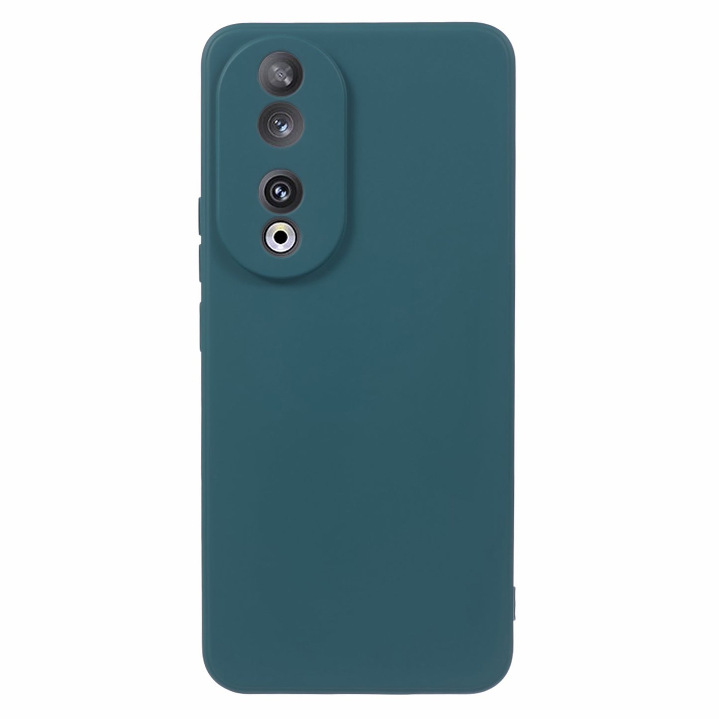 For Honor 90 Pro Case Fiber Lining Rubberized TPU Anti-Slip Phone Cover