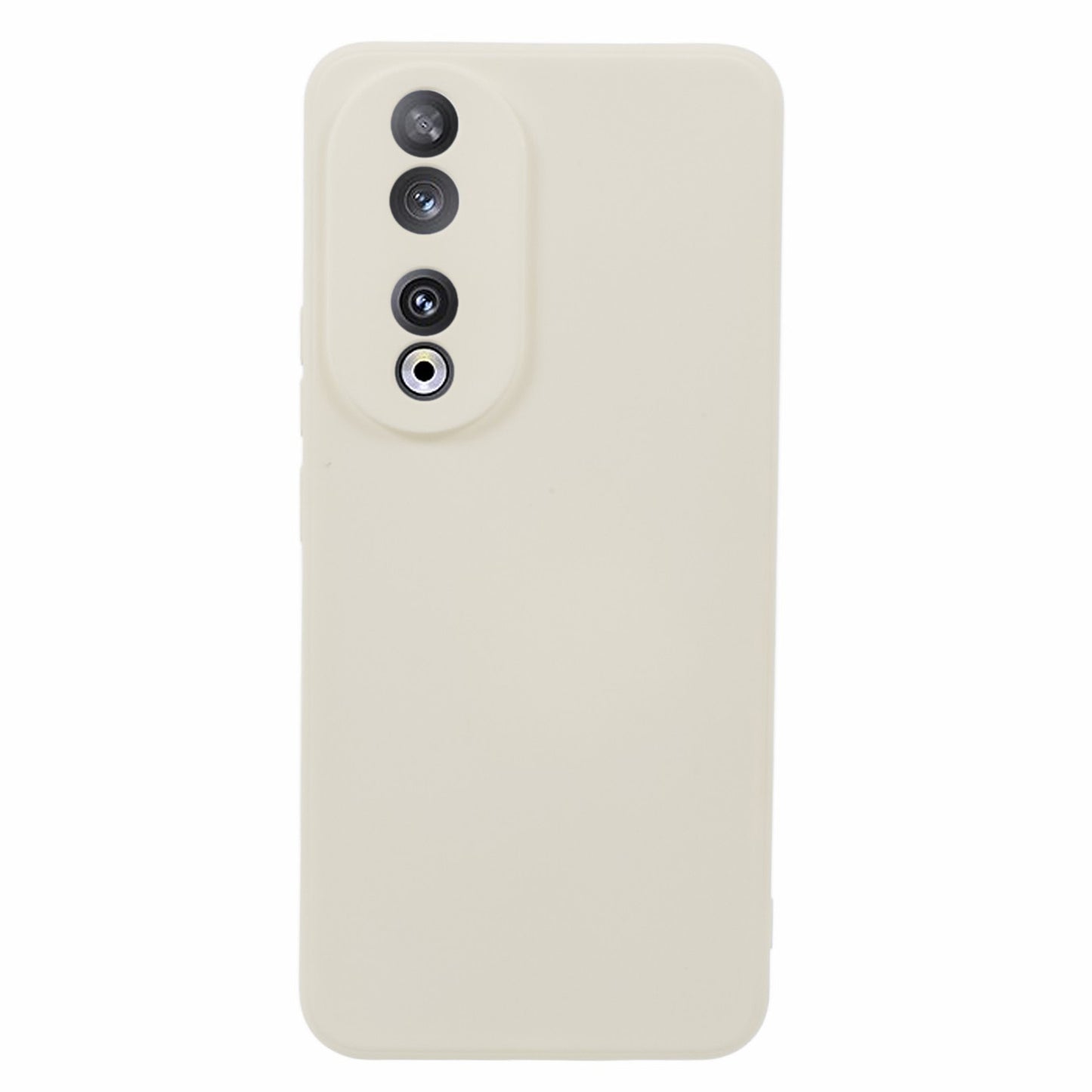 For Honor 90 Pro Case Fiber Lining Rubberized TPU Anti-Slip Phone Cover