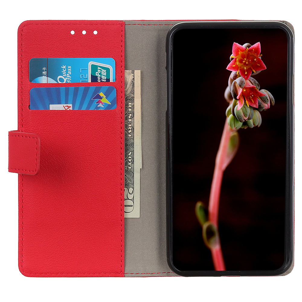 For Huawei Mate 60 Mobile Phone Anti-drop Shell Textured PU Leather Wallet Stand Case