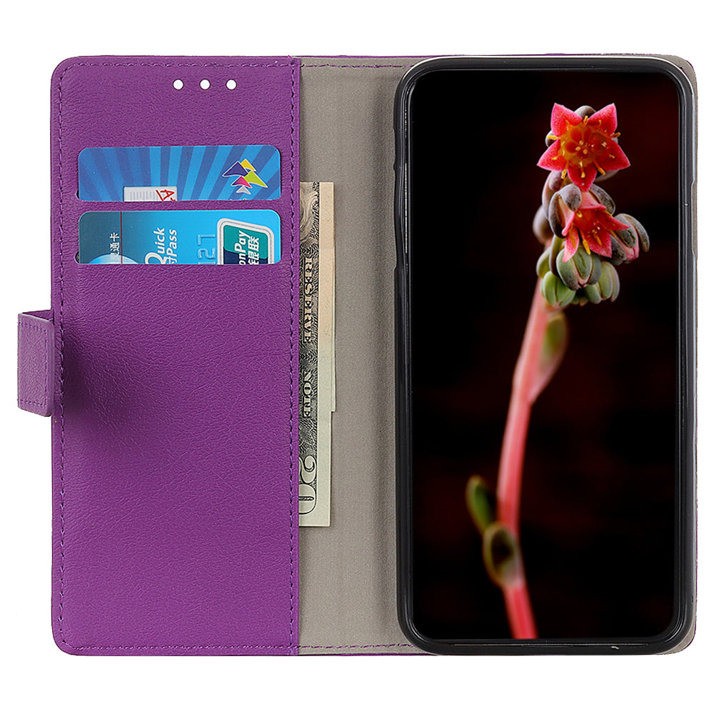 For Huawei Mate 60 Mobile Phone Anti-drop Shell Textured PU Leather Wallet Stand Case