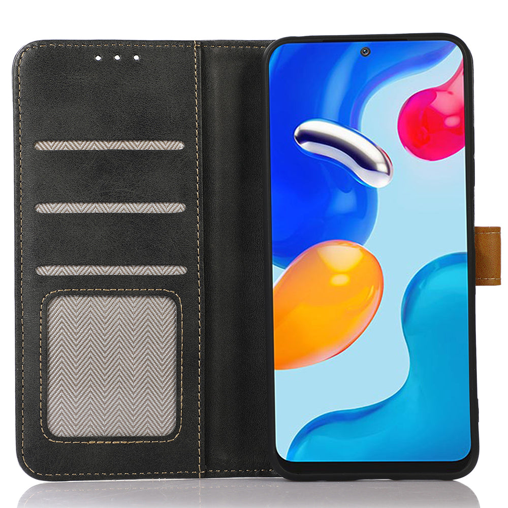 For Huawei Mate 60 PU Leather Smartphone Case Calf Texture Wallet Stand Cover