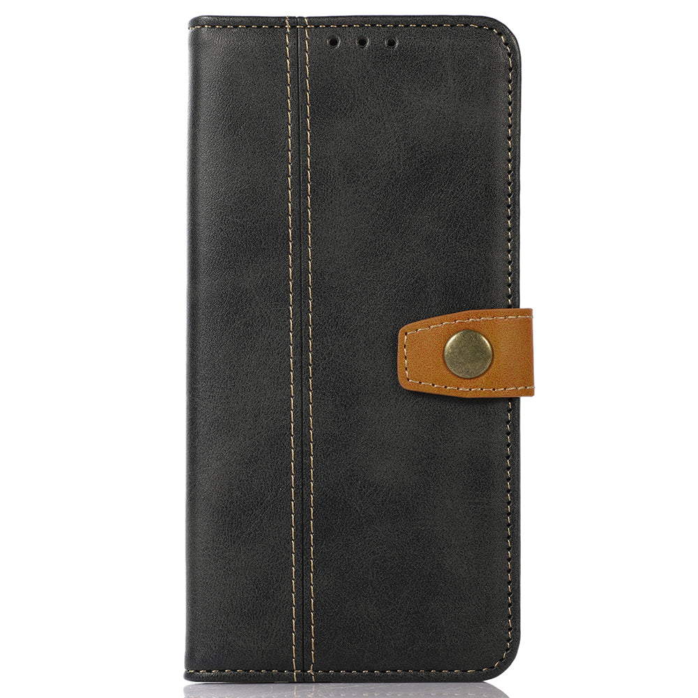 For Huawei Mate 60 PU Leather Smartphone Case Calf Texture Wallet Stand Cover
