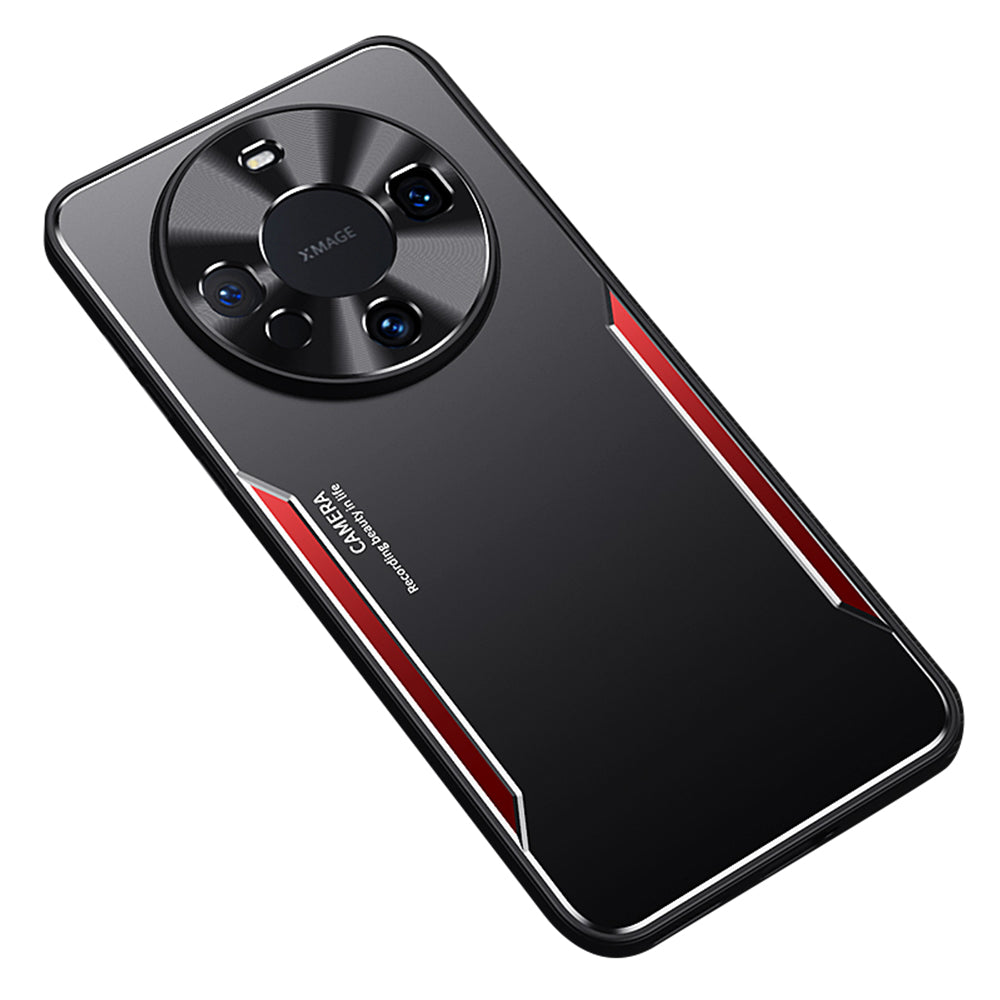 For Huawei Mate 60 TPU + Aluminum Alloy Phone Case Fall Protection Cellphone Back Cover