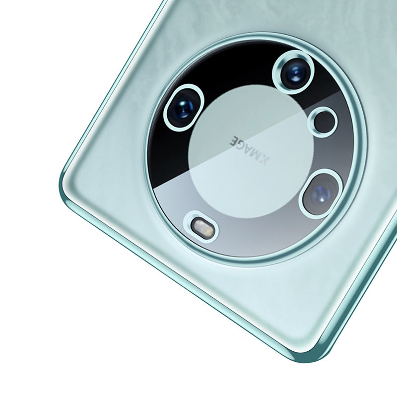 For Huawei Mate 60 Case AG Vacuum Electroplating Matte TPU Phone Shell