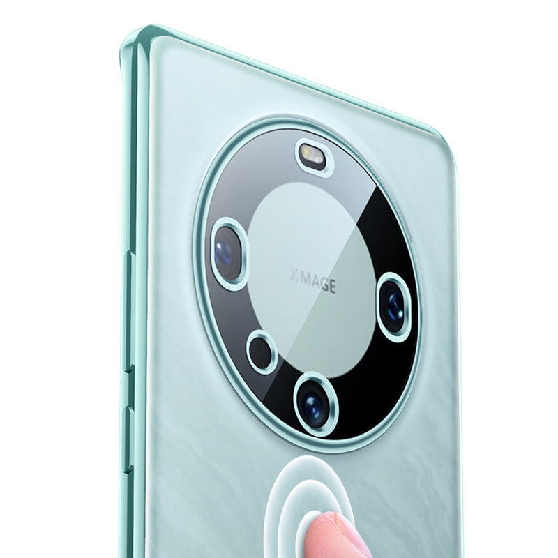 For Huawei Mate 60 Case AG Vacuum Electroplating Matte TPU Phone Shell