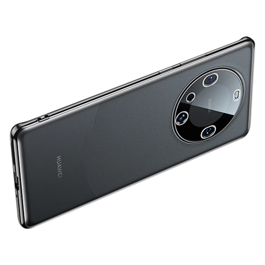 For Huawei Mate 60 Pro+ Case Vacuum Electroplating AG Fingerprint-Proof TPU Phone Cover