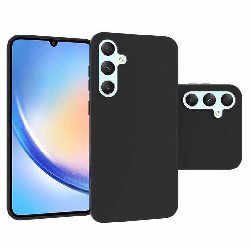 10Pcs / Pack for Samsung Galaxy S23 FE Phone TPU Case Dual-sided Matte Finish Phone Cover