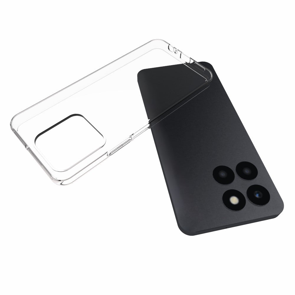 10Pcs / Pack For Honor X6a 4G Dustproof Phone Case Inner Watermark-Free Texture TPU Mobile Phone Cover