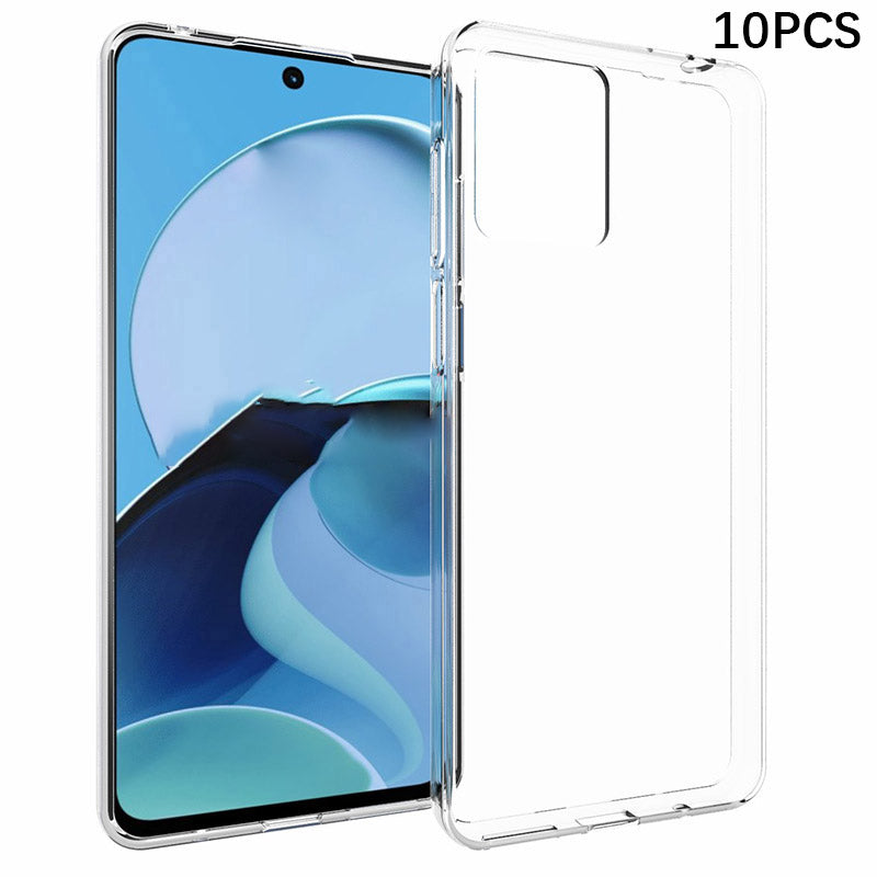 10Pcs / Pack For Motorola Moto G14 4G TPU Case Inner Watermark-Free Texture Flexible Phone Cover