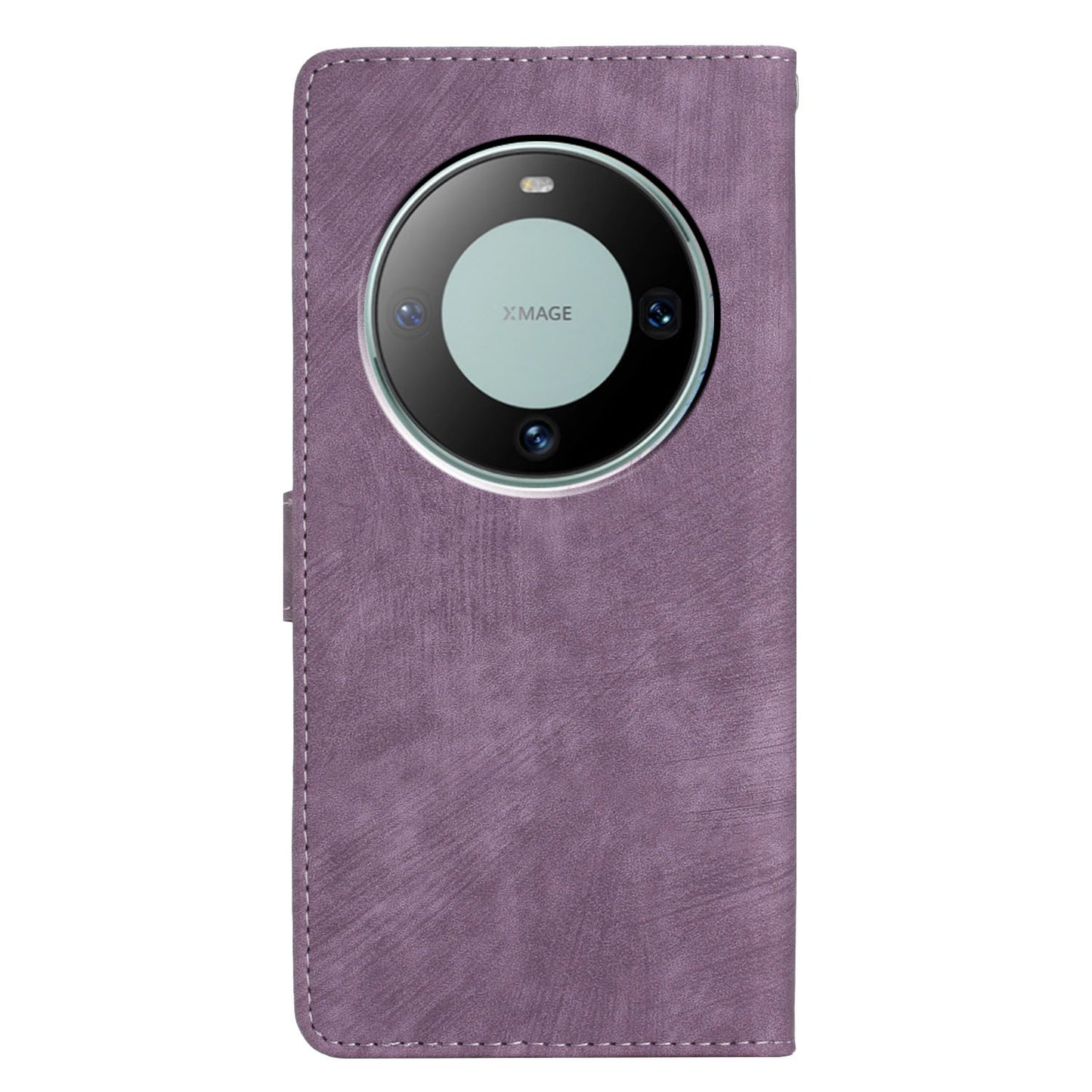 For Huawei Mate 60 Pro Case Skin-touch Leather Cover Solid Color Phone Shell