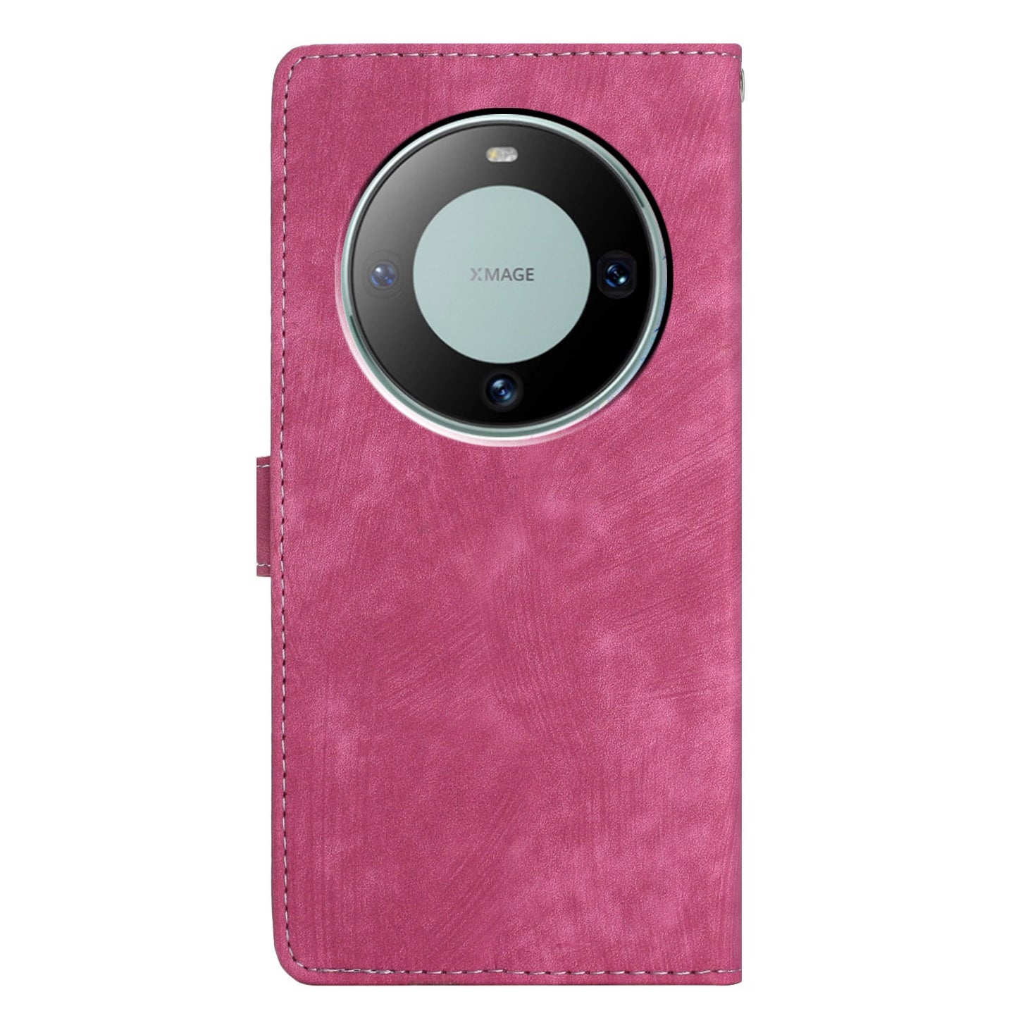 For Huawei Mate 60 Pro Case Skin-touch Leather Cover Solid Color Phone Shell