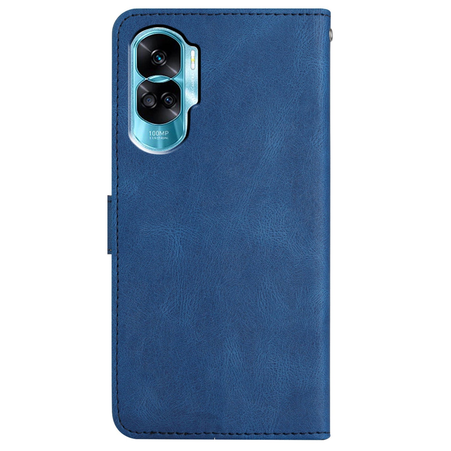 For Honor 90 Lite 5G / X50i 5G Wallet Case Crazy Horse Texture Leather Phone Stand Cover Imprinted Lines