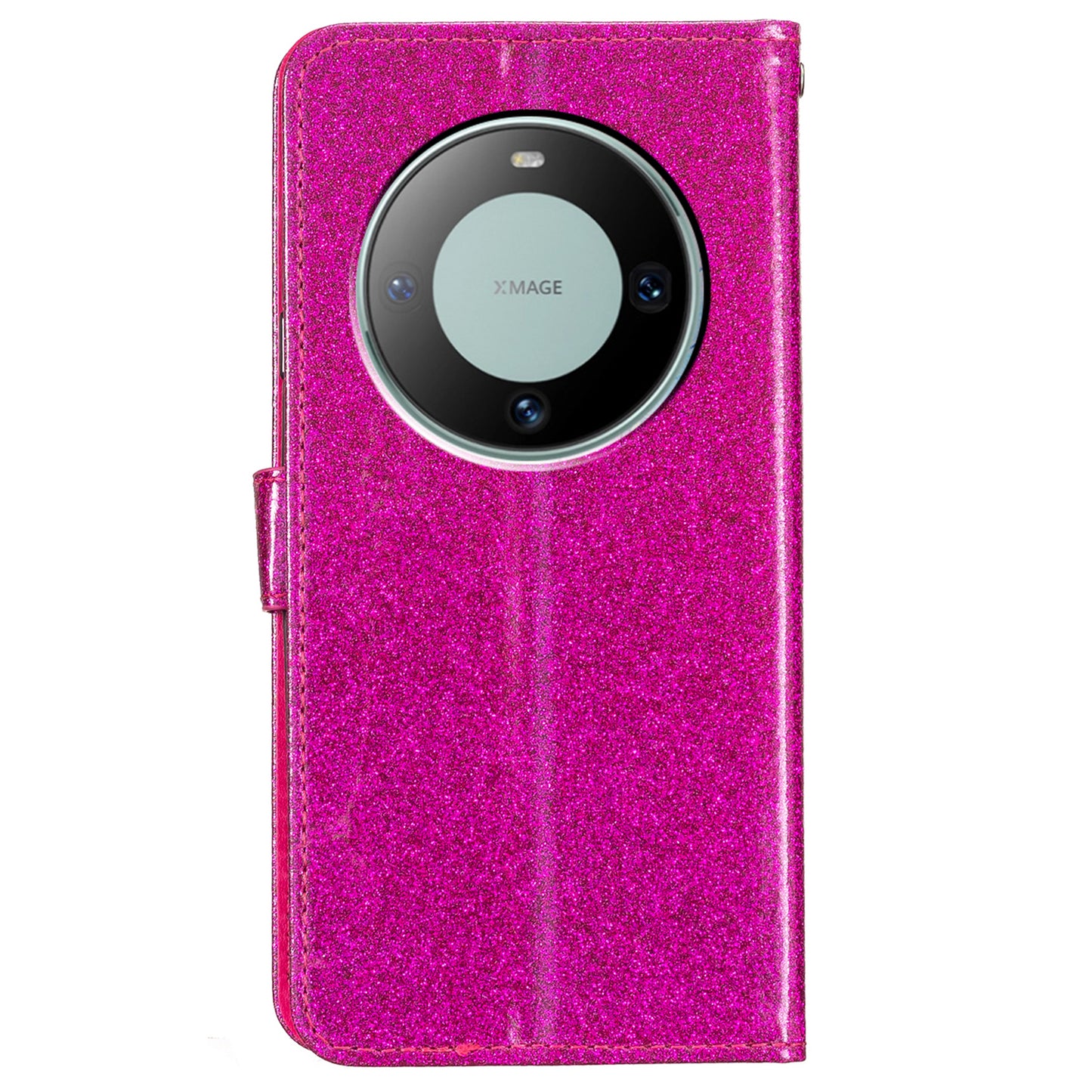 For Huawei Mate 60 Glitter PU Leather Case Anti-scratch Wallet Stand Phone Cover