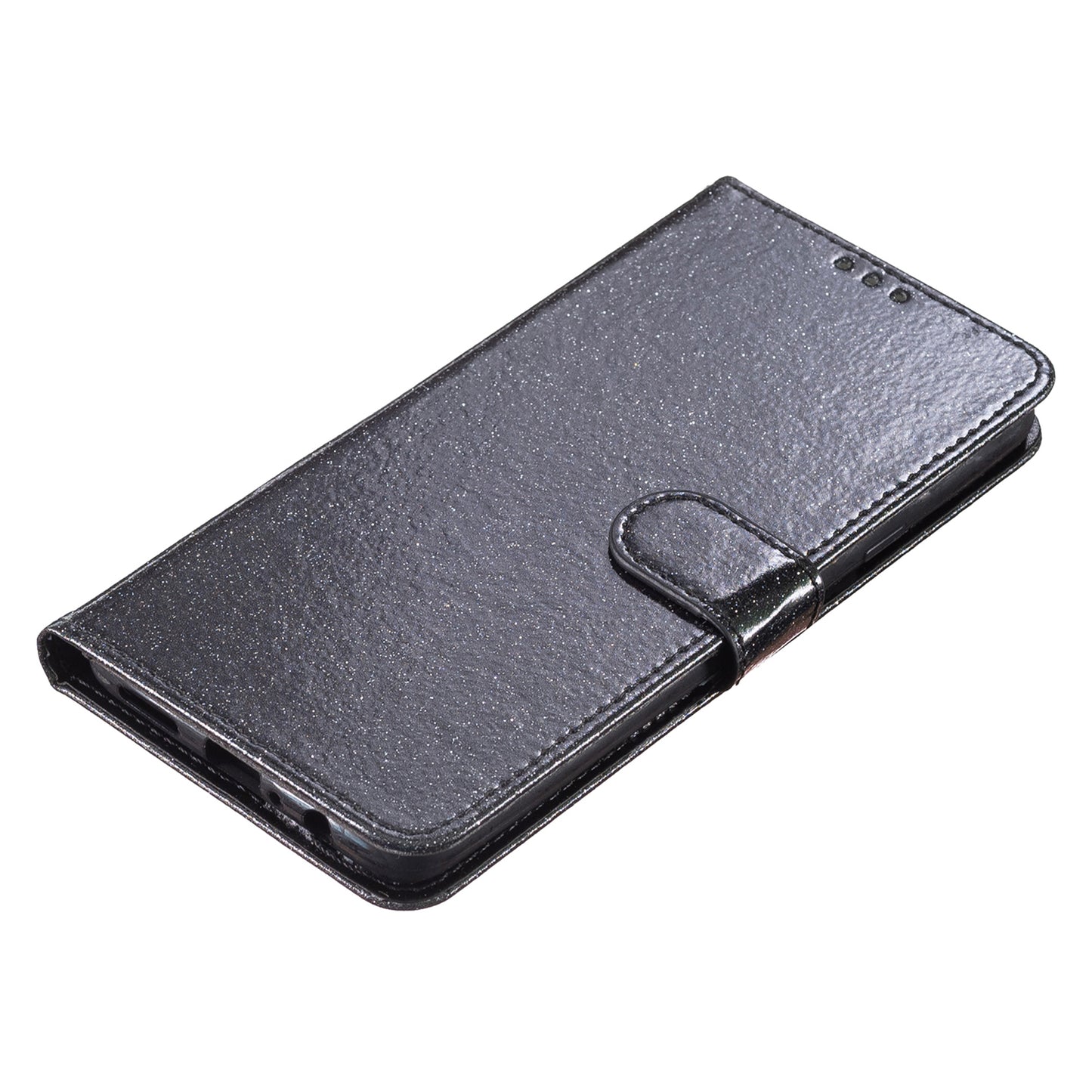 For Huawei Mate 60 Pro Glittery PU Leather Phone Case Anti-fall Wallet Stand Cover