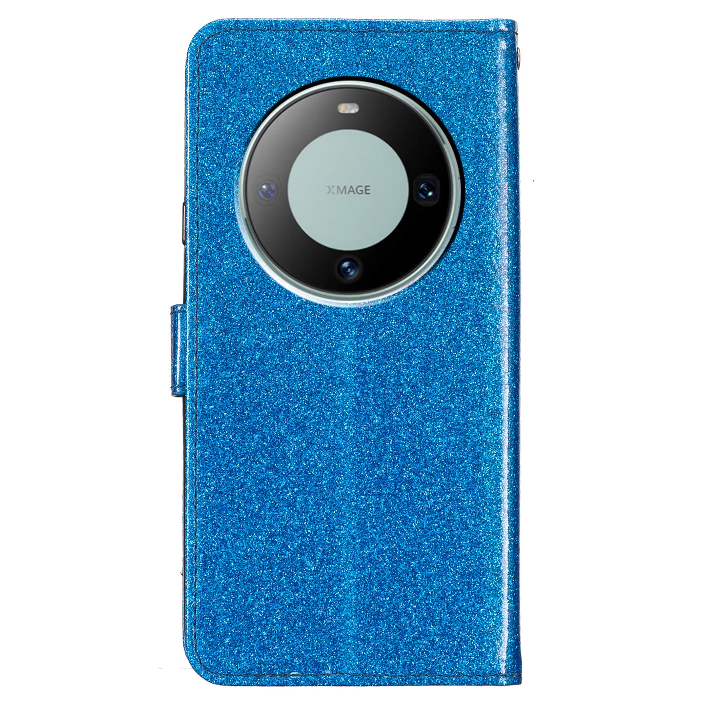 For Huawei Mate 60 Pro Glittery PU Leather Phone Case Anti-fall Wallet Stand Cover