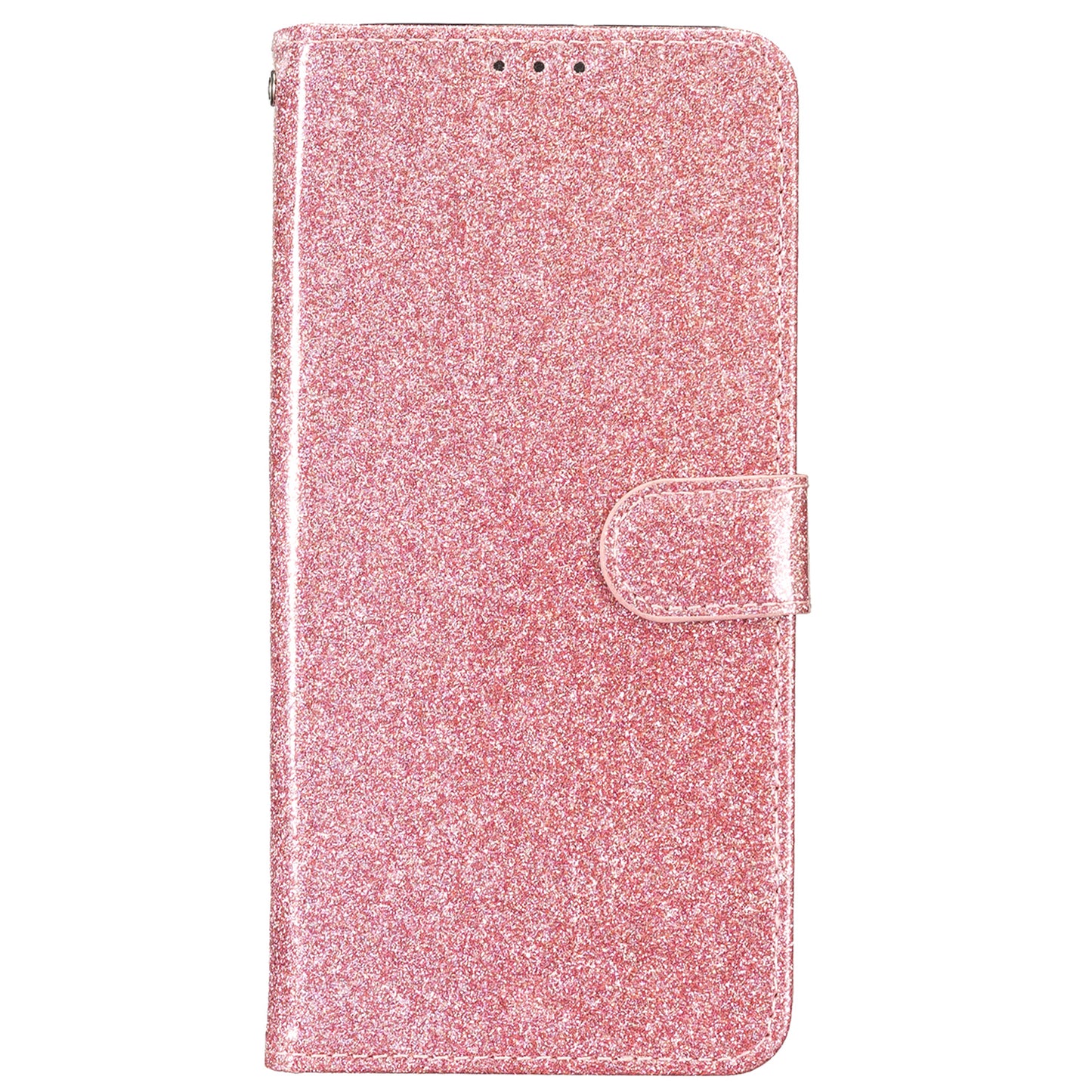 For Huawei Mate 60 Pro Glittery PU Leather Phone Case Anti-fall Wallet Stand Cover