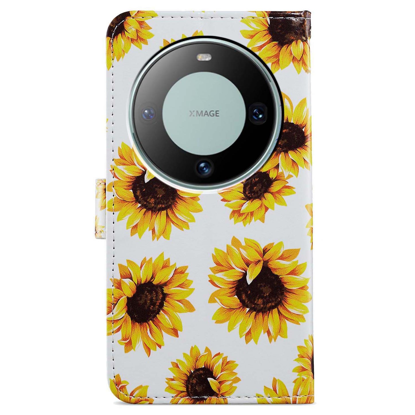 For Huawei Mate 60 Case PU Leather Pattern Printing Flip Wallet Phone Cover