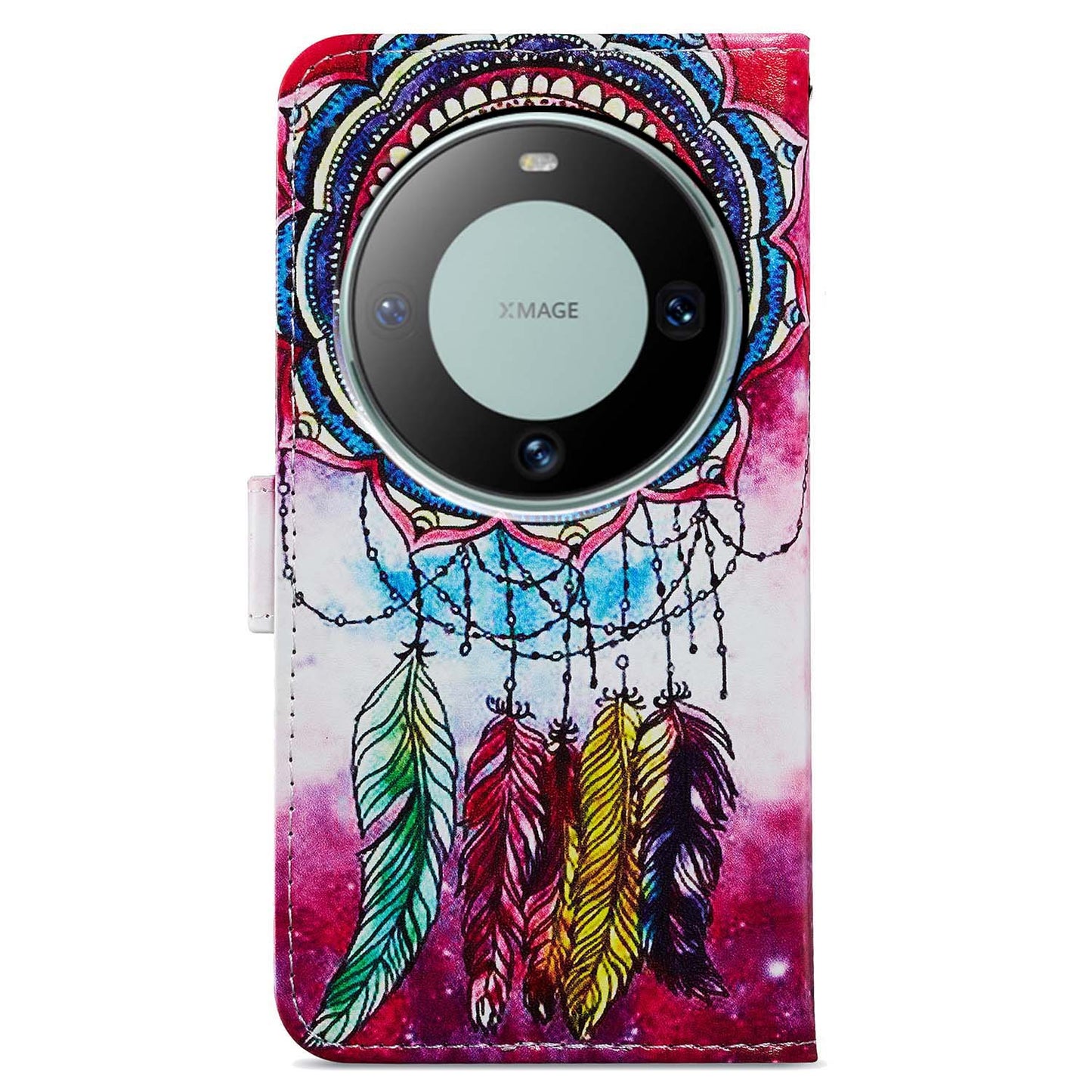 For Huawei Mate 60 Pro Case Flip Leather Wallet Pattern Printing Phone Cover