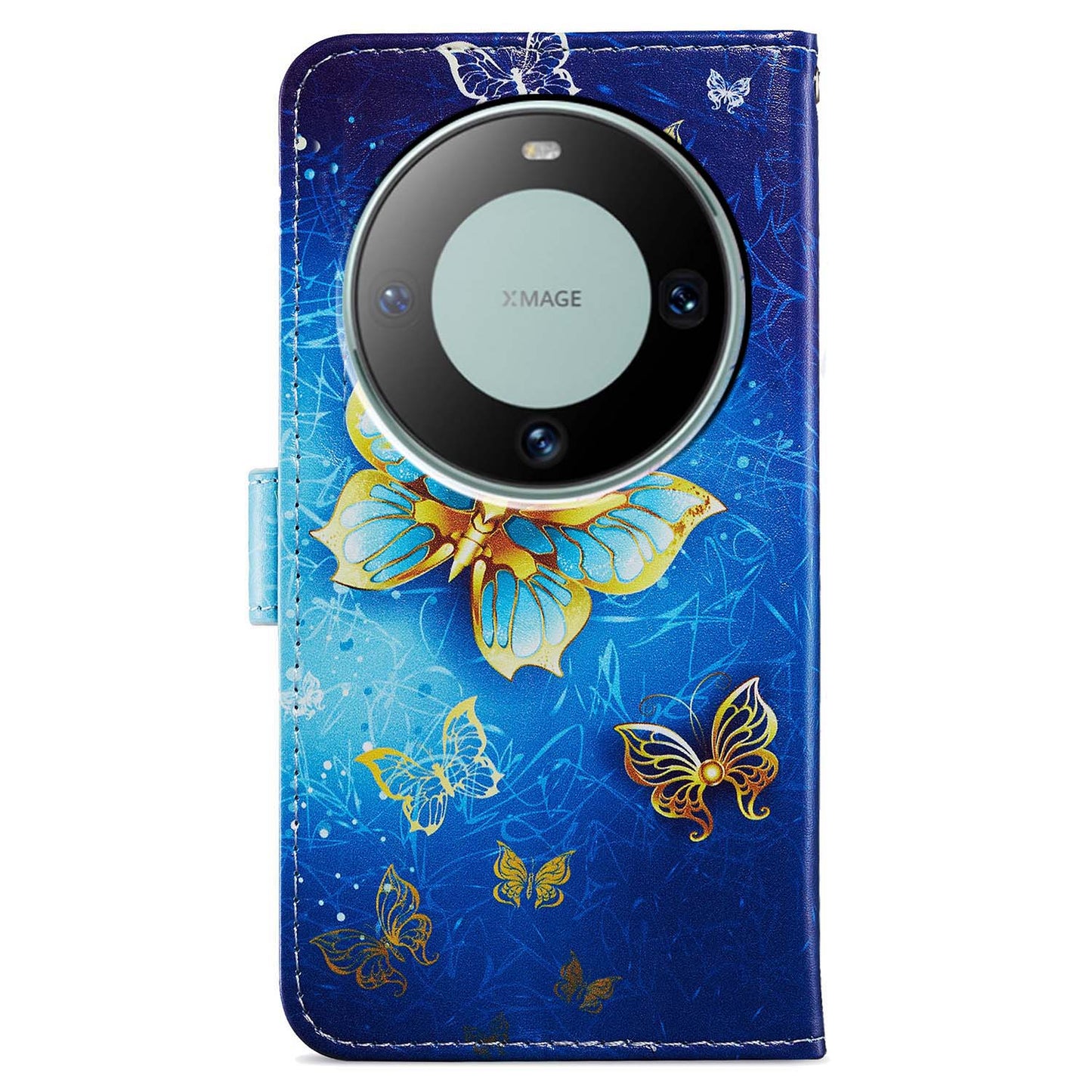 For Huawei Mate 60 Pro Case Flip Leather Wallet Pattern Printing Phone Cover