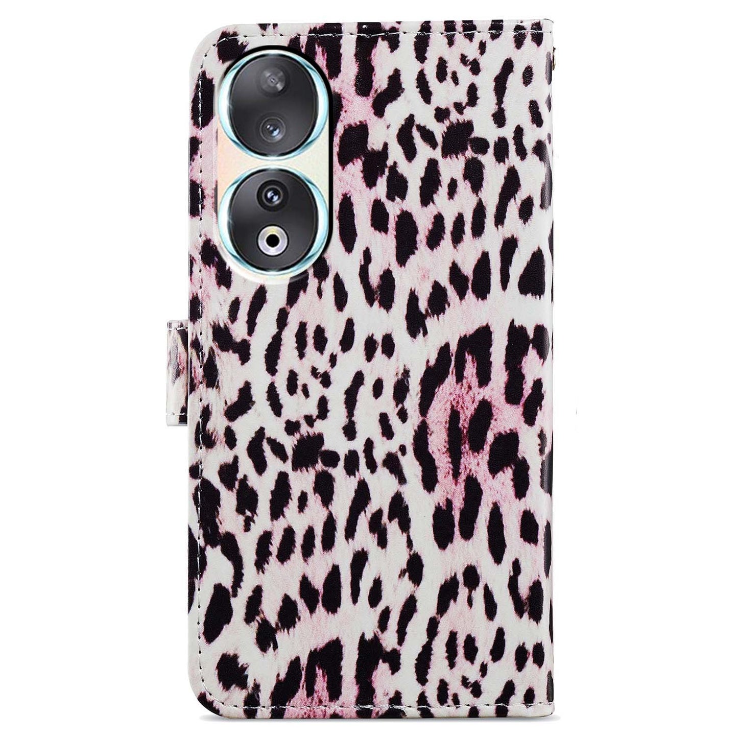 For Honor 90 Wallet Case Printed Pattern PU Leather Flip Stand Cover