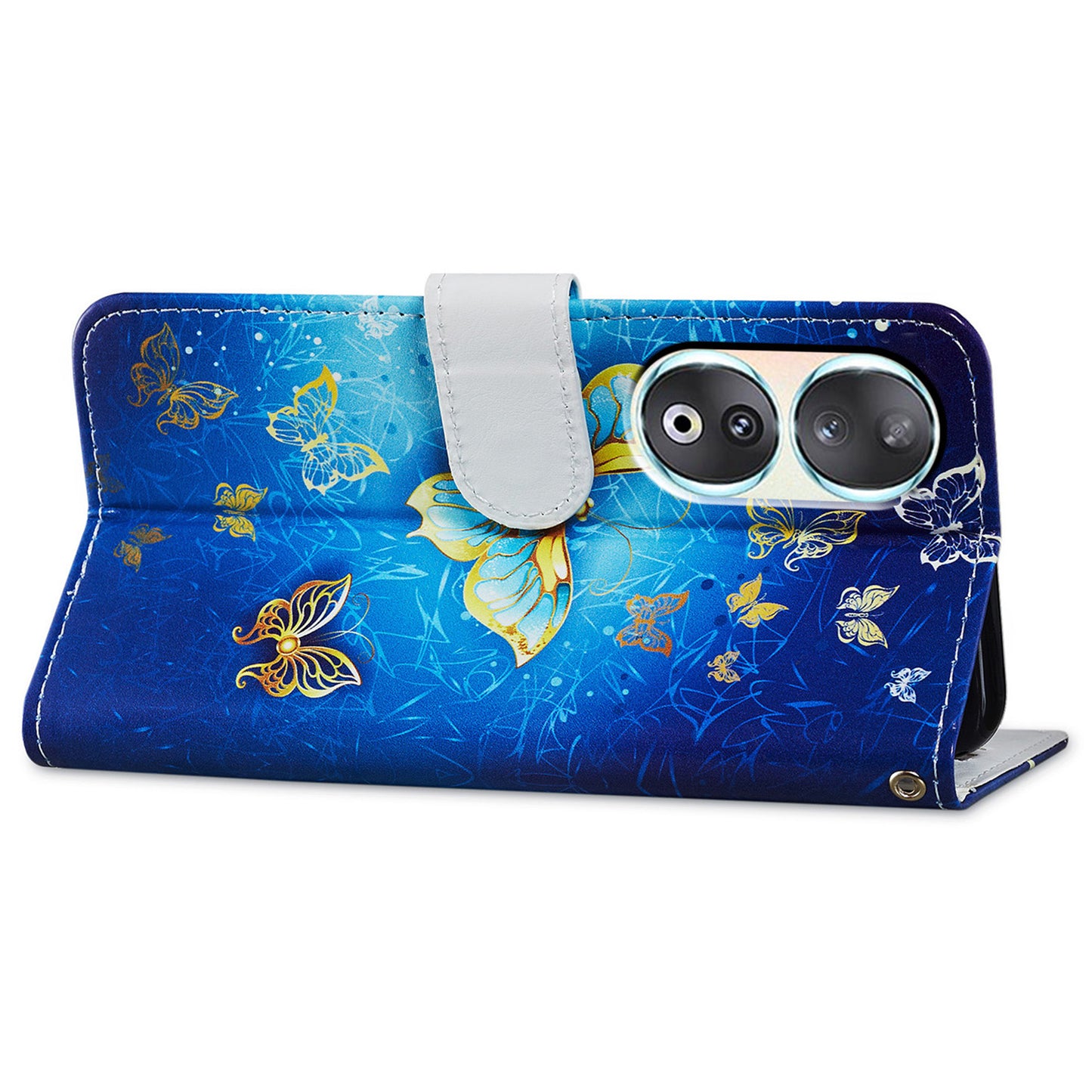 For Honor 90 Wallet Case Printed Pattern PU Leather Flip Stand Cover