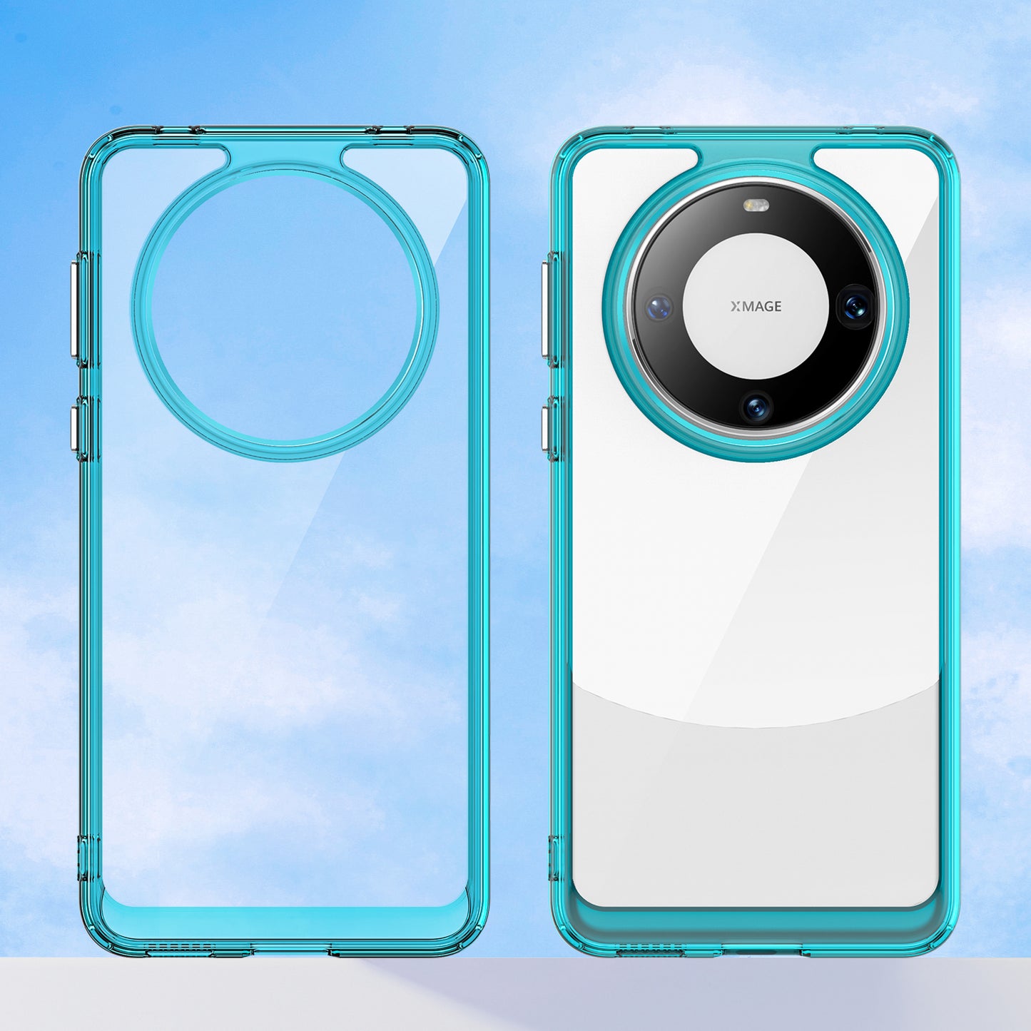 For Huawei Mate 60 Pro Case TPU+Acrylic Drop-proof Phone Cover