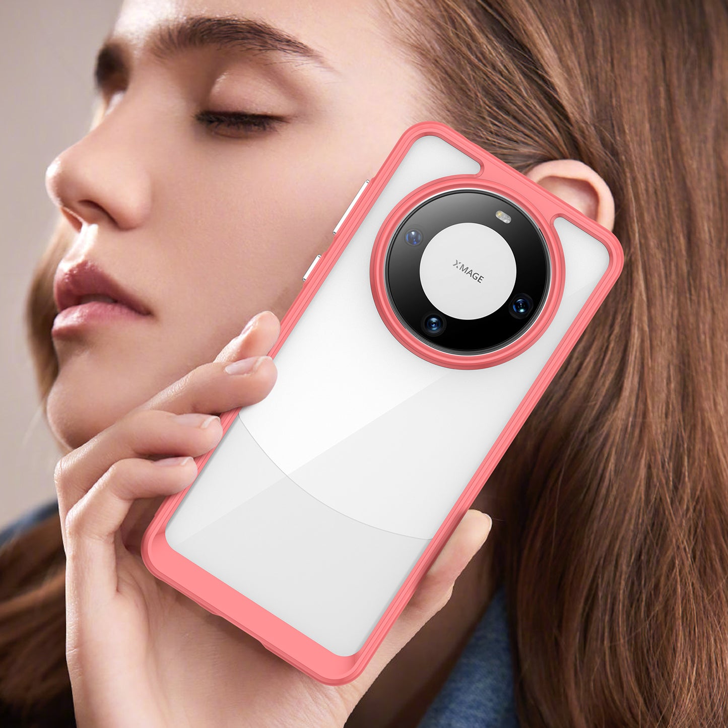 For Huawei Mate 60 Cover Drop-proof TPU+Acrylic Phone Case