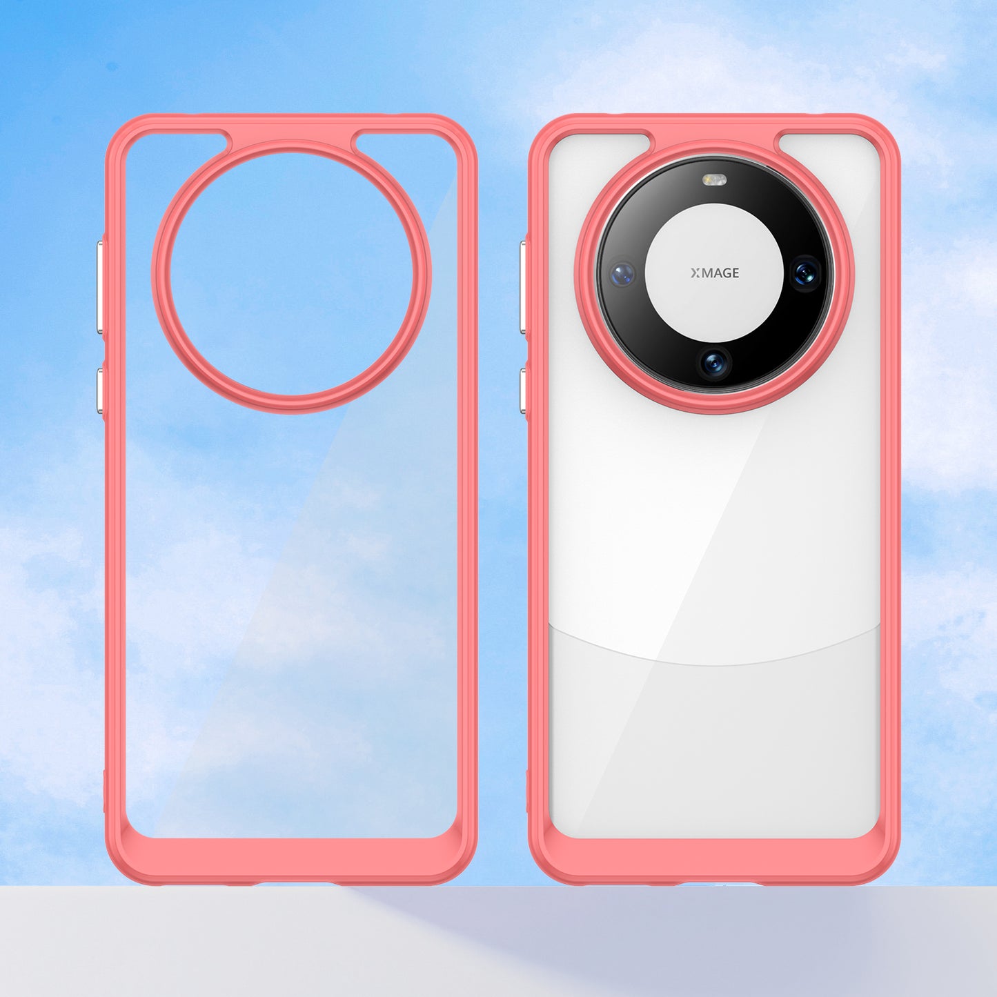 For Huawei Mate 60 Cover Drop-proof TPU+Acrylic Phone Case