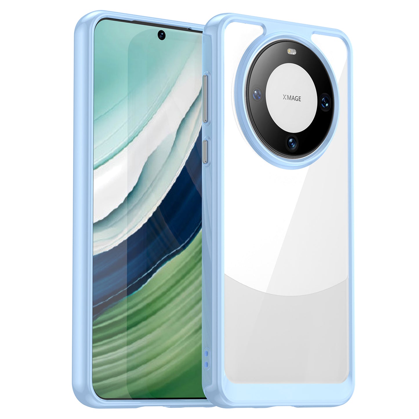 For Huawei Mate 60 Cover Drop-proof TPU+Acrylic Phone Case