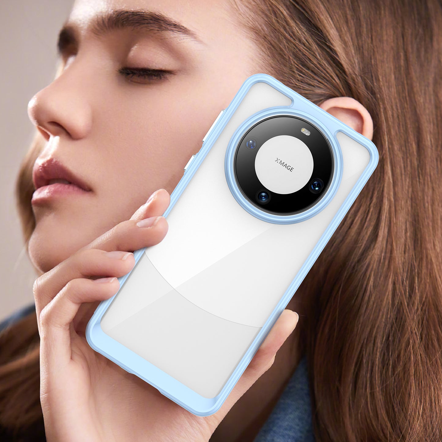 For Huawei Mate 60 Cover Drop-proof TPU+Acrylic Phone Case