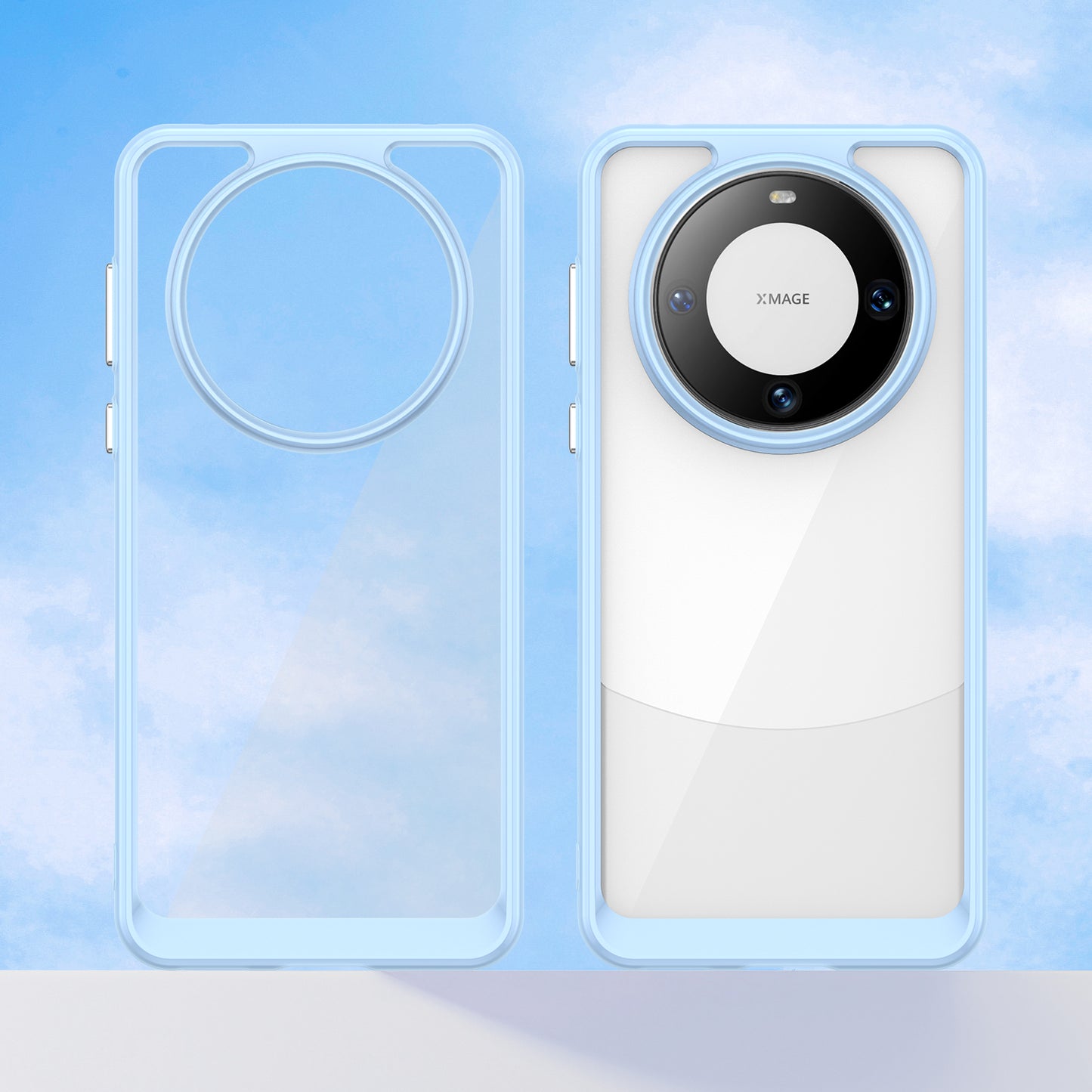 For Huawei Mate 60 Cover Drop-proof TPU+Acrylic Phone Case