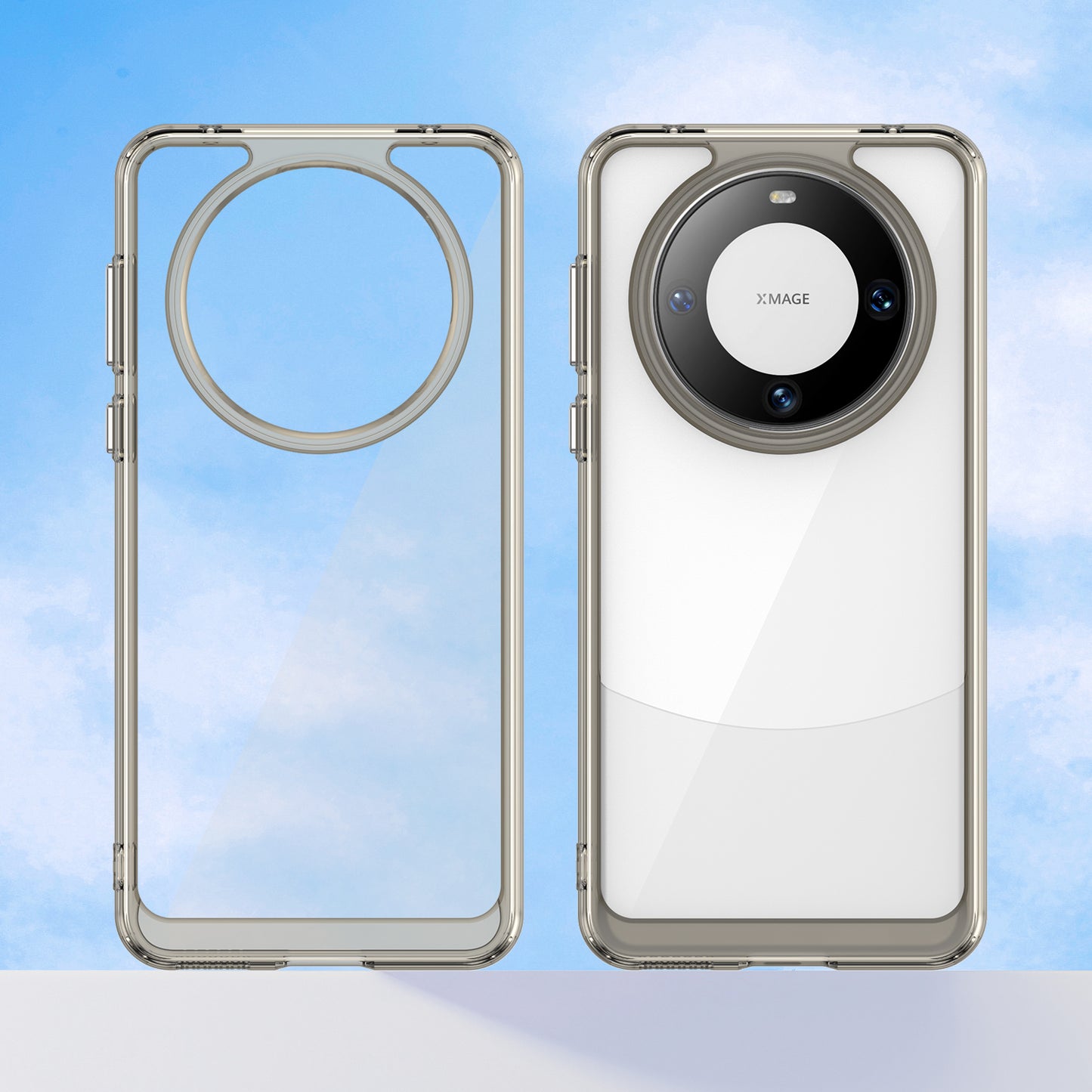 For Huawei Mate 60 Cover Drop-proof TPU+Acrylic Phone Case