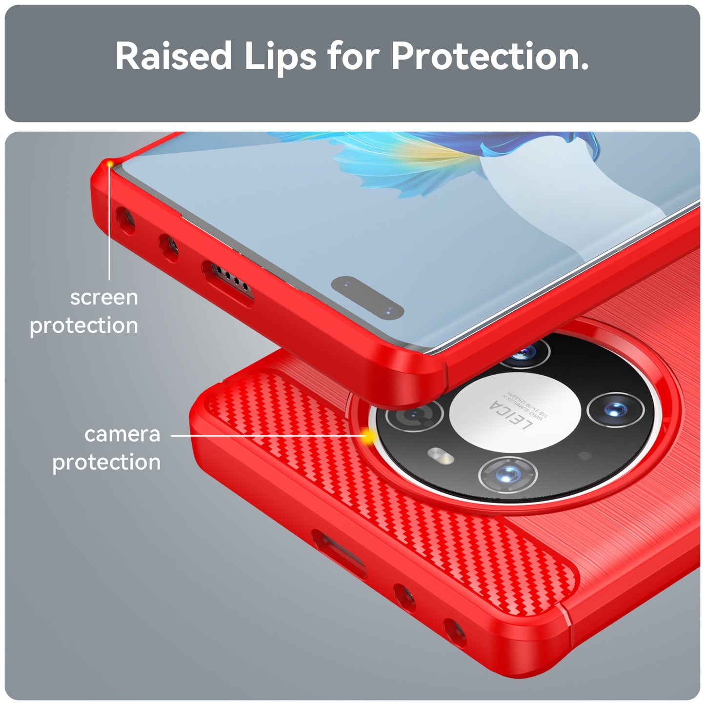 For Huawei Mate 40E Pro / Mate 40 Pro 5G / 4G Case Anti-scratch Brushed TPU Cell Phone Cover