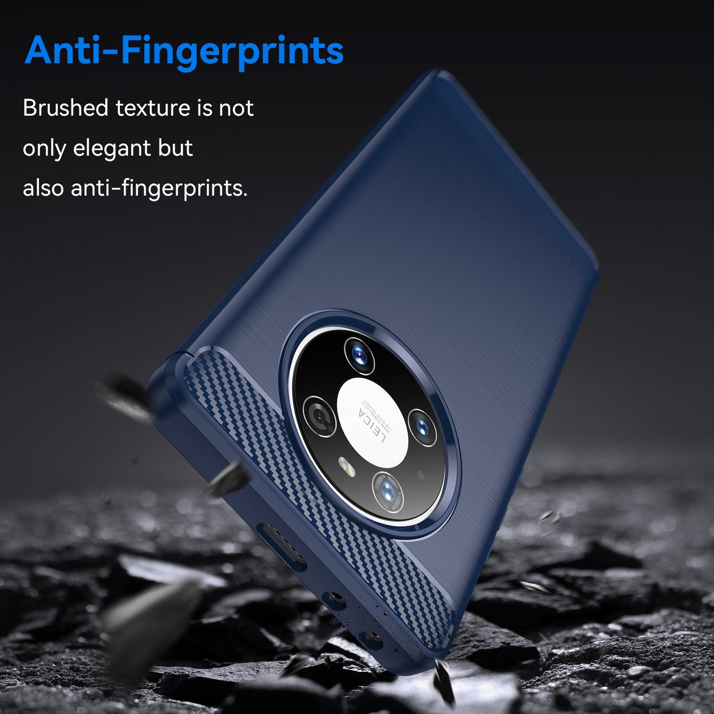 For Huawei Mate 40E Pro / Mate 40 Pro 5G / 4G Case Anti-scratch Brushed TPU Cell Phone Cover