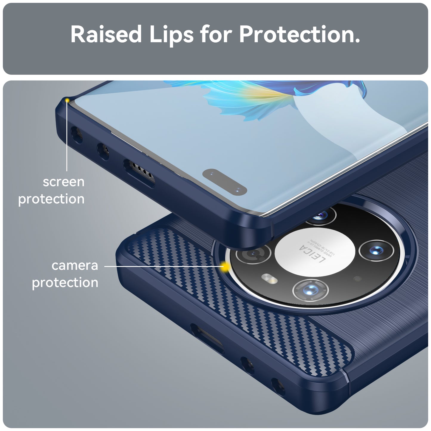 For Huawei Mate 40E Pro / Mate 40 Pro 5G / 4G Case Anti-scratch Brushed TPU Cell Phone Cover