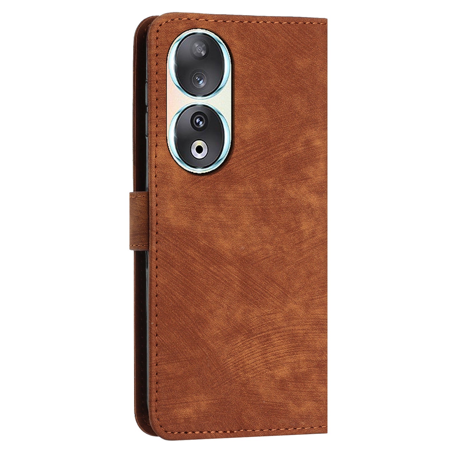 For Honor 90 Case Wallet Stand Crossbody Leather Phone Cover with Shoulder Strap