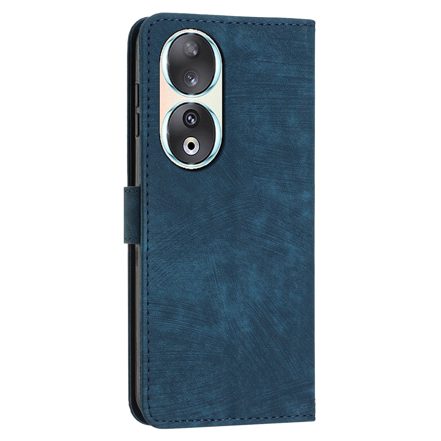For Honor 90 Case Wallet Stand Crossbody Leather Phone Cover with Shoulder Strap