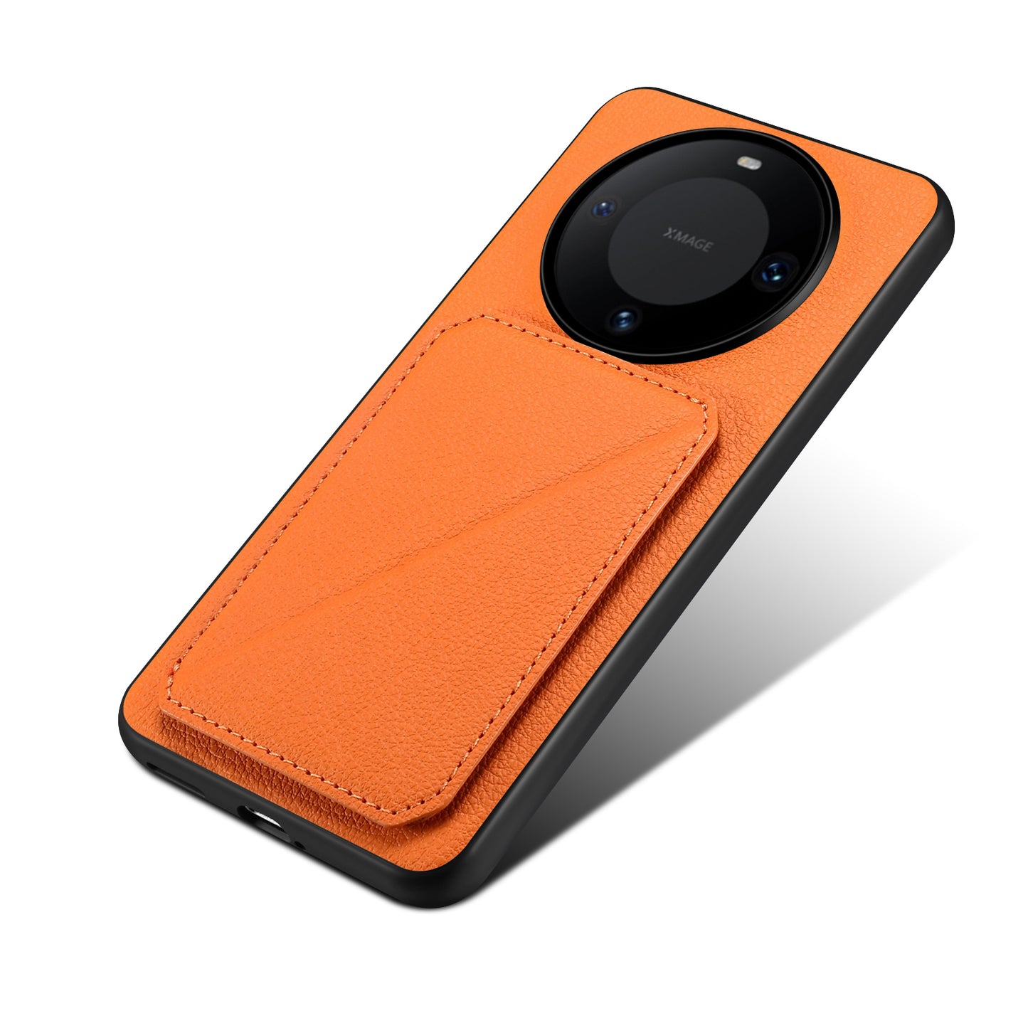 For Huawei Mate 60 Pro / 60 Pro+ Case Calf Texture PU+PC+TPU Phone Shell with Card Slot