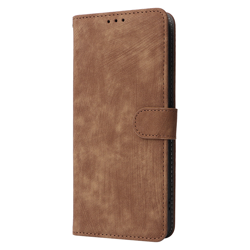 For Infinix Hot 30 5G / X6832 Anti-Scratch Phone Case PU Leather Stand Cover RFID Blocking Wallet Shell with Strap