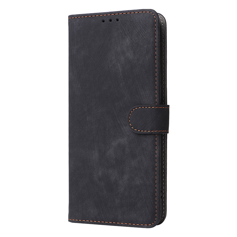 For Infinix Hot 30 5G / X6832 Anti-Scratch Phone Case PU Leather Stand Cover RFID Blocking Wallet Shell with Strap