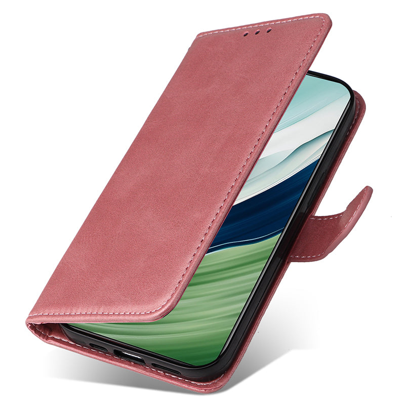For Huawei Mate 60 Pro Case Calf Texture Wallet Stand PU Leather Protection Cell Phone Cover
